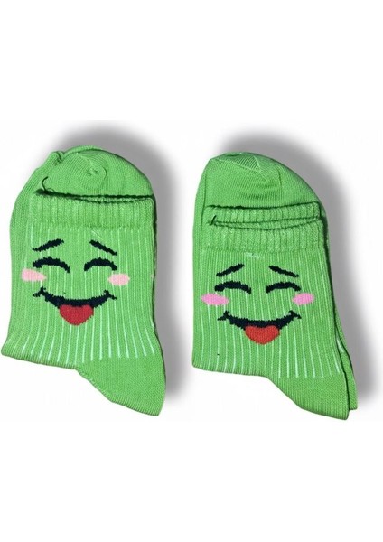 Kolej Çorap Unisex Desenli 2,li Paket