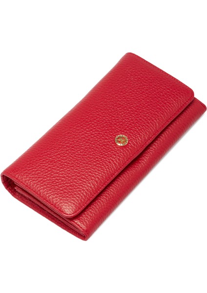 Kırmızı Hakiki Deri Kadın Cüzdan - S1CB00005818-B68 fırsatları