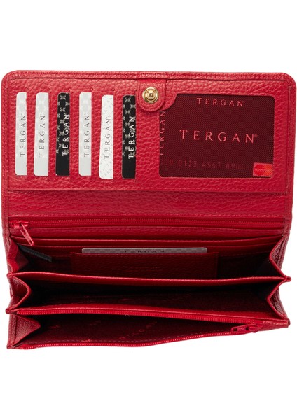 Kırmızı Hakiki Deri Kadın Cüzdan - S1CB00005818-B68 indirimleri