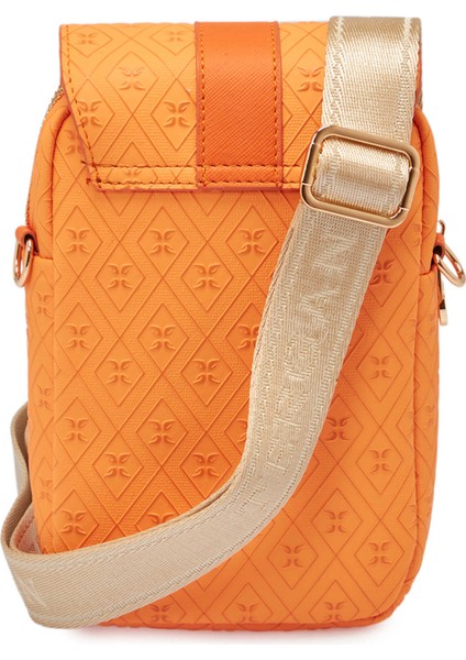 Turuncu Print Kadın Çapraz Askılı Çanta - S25Y1PR09150-V3F