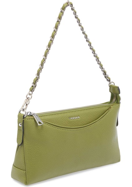 Yeşil Hakiki Deri Kadın Omuz Çantası - S25K1BC79149-G8Z indirimleri