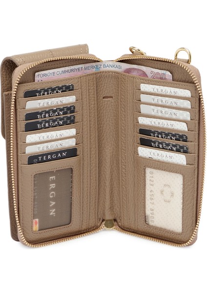 Bej Deri Kadın Omuz Çantası - S25Y1BC80438-S95 indirimleri