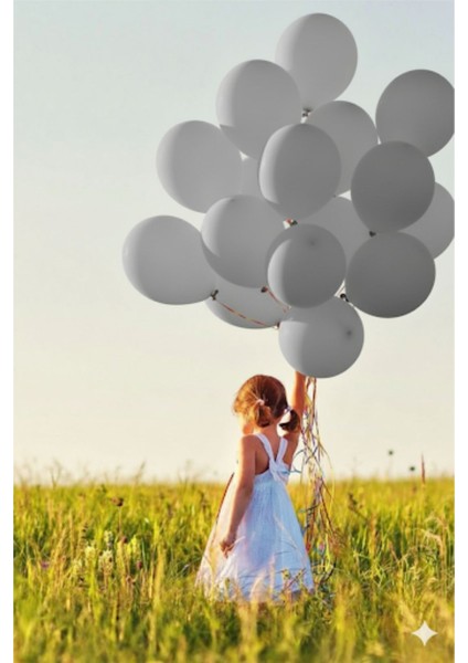 Gri Renk Mat Balon 12INÇ 10 Adet Pastel Balon - Doğum Günü Parti Süsleri Balon fiyatları