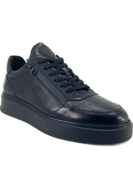 5576 Günlük Casual Erkek Deri Ayakkabı-Siyah