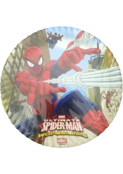 Örümcek Adam Spiderman Tabak Bardak Peçete Masa Örtüsü Seti 16 Kişilik fiyatları