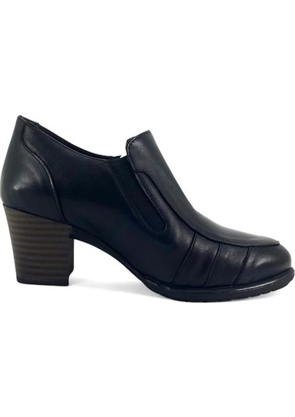 3360 Hakiki Deri Günlük Kadın Ayakkabı-Siyah modelleri