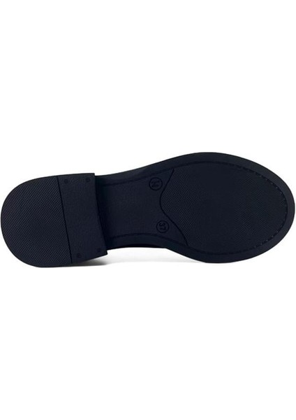 800 Hakiki Deri Günlük Kadın Ayakkabı-Siyah Nubuk fırsatları