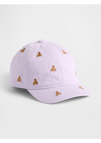 Bebek Mor Organik Pamuk Brannan Bear Beyzbol Şapka