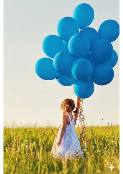 50 Adet Pastel Tonu Mavi Renk 12INÇ Mavi Balon-Doğum Günü Parti Süsleri Balon fiyatları