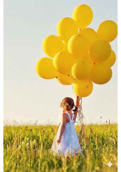 10 Adet Pastel Tonu Sarı Renk 10 Lu 12INÇ Sarı Balon-Doğum Günü Parti Süsleri Balon fiyatları