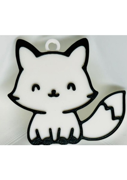 2'li Sevimli Kedi Anahtarlık,şık Tasarım.