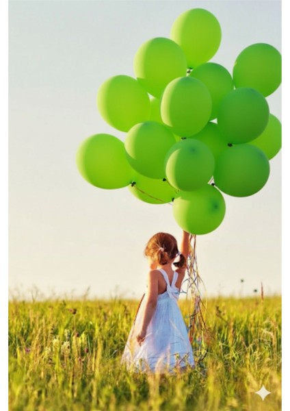 10 Adet Pastel Tonu Yeşil Renk 10 Lu 12INÇ Yeşil Balon-Doğum Günü Parti Süsleri Balon fiyatları