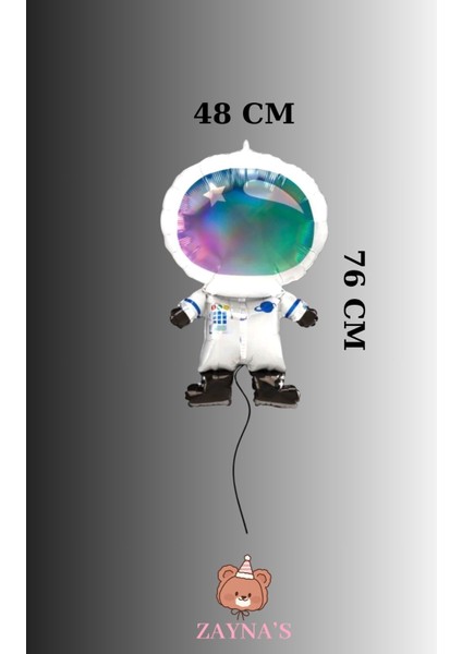 Uzay Gemisi Astronot Temalı Karakter Folyo Balon 76 cm fiyatları