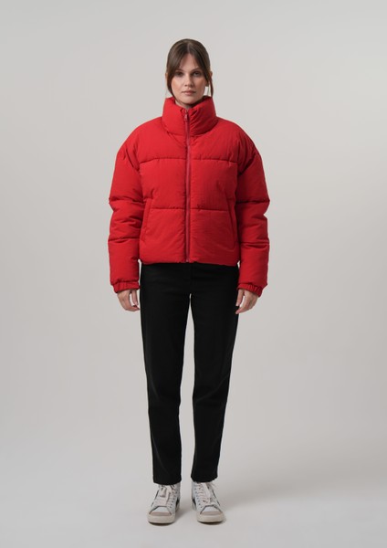 Zeta Kadın Mont Şişme Kadın Crop Mont fırsatları