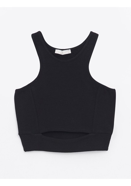 Yeni Sezon Bisiklet Yaka Dokulu Crop Kadın Atlet indirimleri