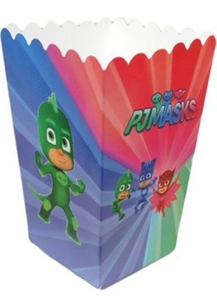 Pj Maskeliler Popcorn Mısır Kutusu 8 Adet