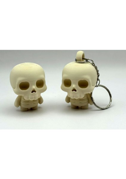 2'li Iskelet Anahtarlık,aksesuar,şık Tasarım.