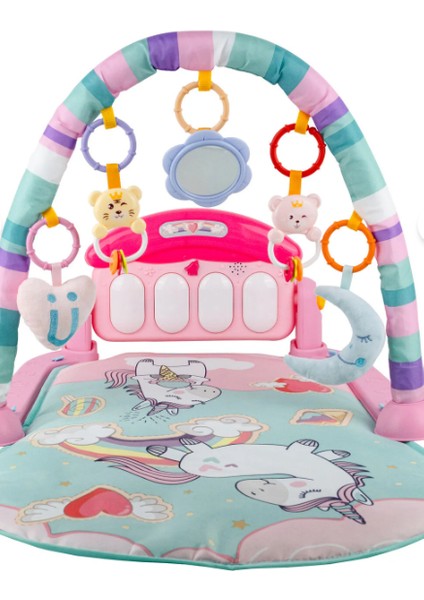 Hbhome Piyanolu Gökkuşağı Oyun Halısı modelleri