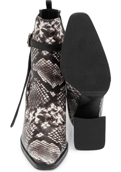 Kahve Hakiki Deri Kadın Bot - K23K1BT66860-L28