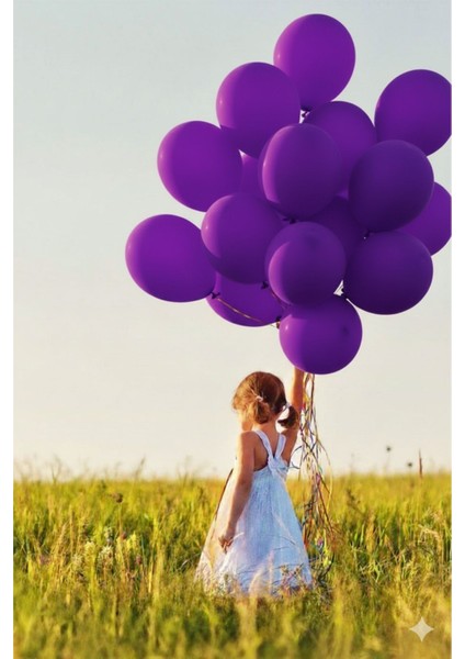 100 Adet Pastel Tonu Mor Renk 12INÇ Mor Balon-Doğum Günü Parti Süsleri Balon fiyatları