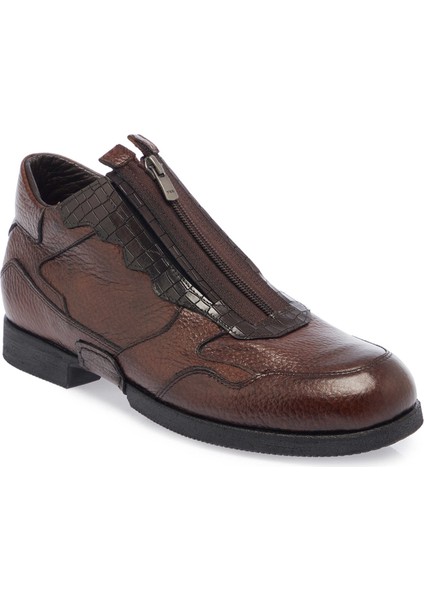 Taba Hakiki Deri Erkek Bot - E23K1BT56501-B67