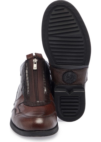 Taba Hakiki Deri Erkek Bot - E23K1BT56501-B67