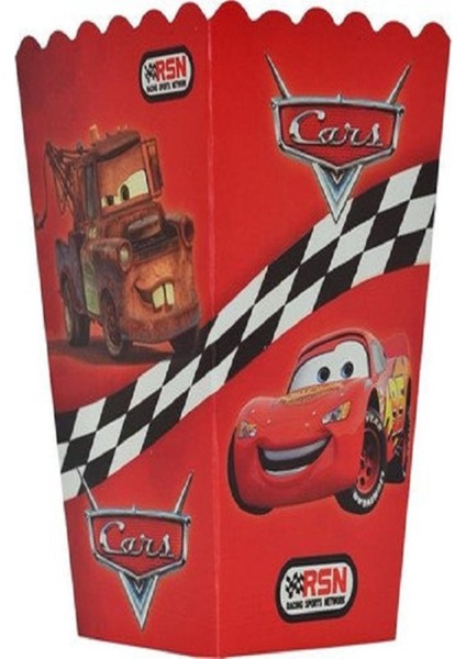 Arabalar Mısır Kutusu 8 Adet Doğum Günü Parti Malzemesi