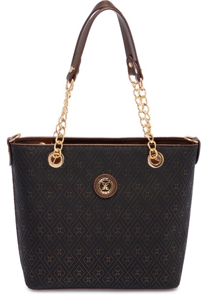 Bronz Print Kadın Omuz Çantası - S1WPR0000801-R7P indirimleri