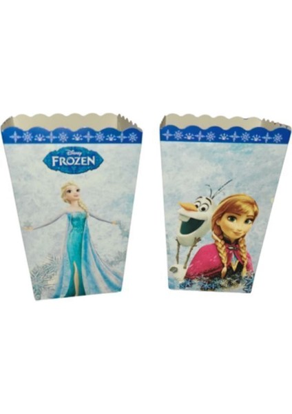 Elsa Anna Karlar Ülkesi 8li Mısır Kutusu - Popcorn Kutusu modelleri