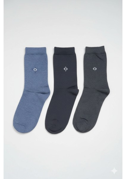 Kışa Meydan Oku! | Termal Sıcaklık Garantili Kaymaz Havlu Çorap (3 Çift)