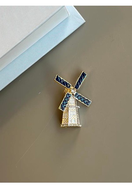 Yel Değirmeni Broş - Altın fiyatları