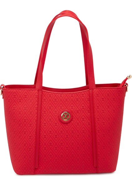 Kırmızı Print Kadın Omuz Çantası - S1WPR0000804-S4R indirimleri