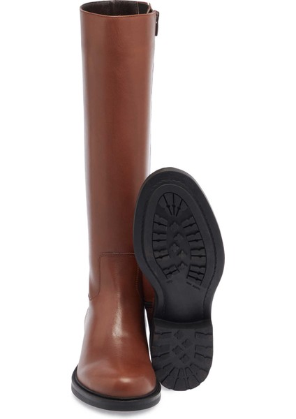 Taba Hakiki Deri Kadın Çizme - K23K1CM67045-A37