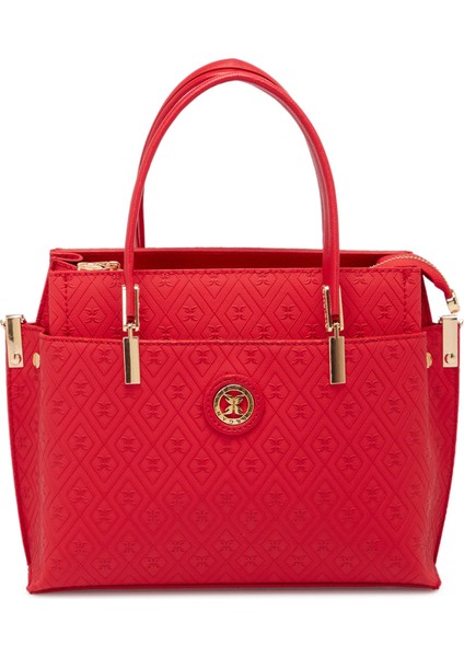 Kırmızı Print Kadın Omuz Çantası - S1WPR0000803-S4R indirimleri