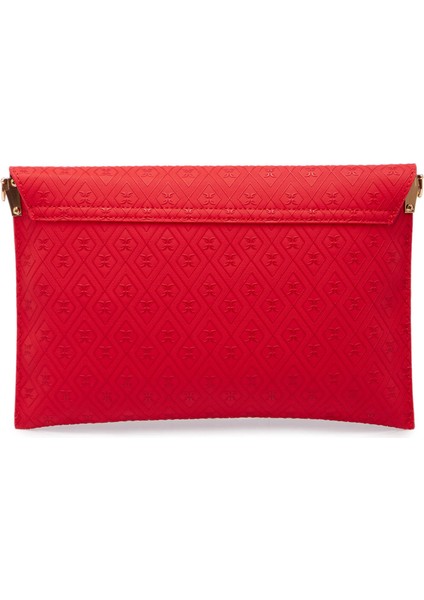 Kırmızı Print Kadın Omuz Çantası - S25K1PR09187-S4R