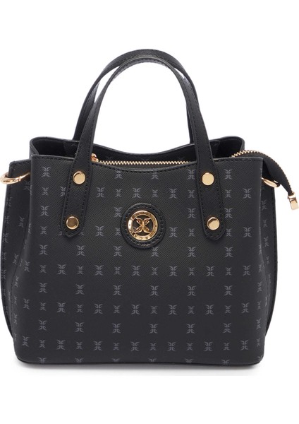 Siyah Print Kadın Omuz Çantası - S1WPR0000806-T0E indirimleri