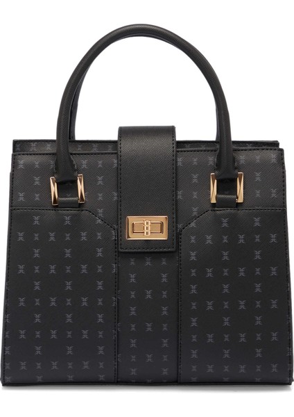 Siyah Print Kadın Omuz Çantası - S25K1PR09184-T0E indirimleri