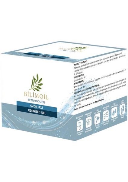 Yüksek Enerjili Tetra Ozon Jeli 50 ml fiyatları