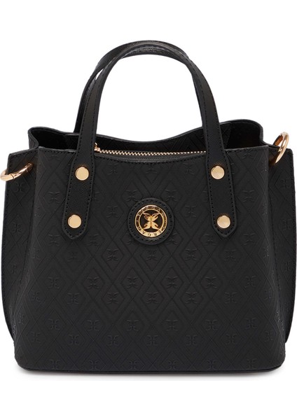 Siyah Print Kadın Omuz Çantası - S1WPR0000806-R0P indirimleri