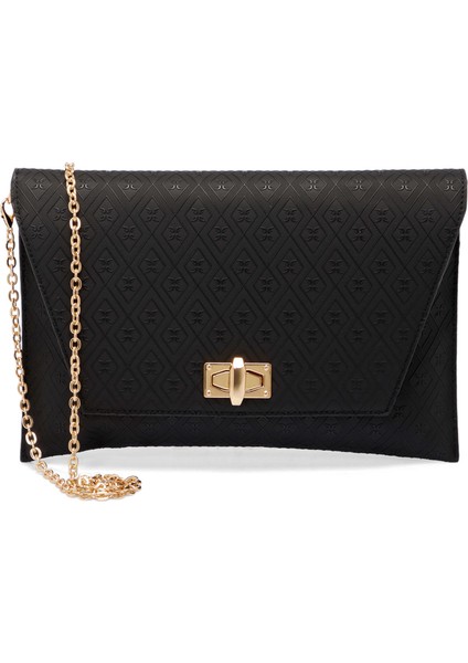 Siyah Print Kadın Omuz Çantası - S25K1PR09187-R0P indirimleri