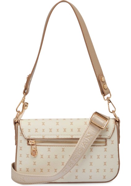 Bej Print Kadın Omuz Çantası - S1WPR0000800-U4A