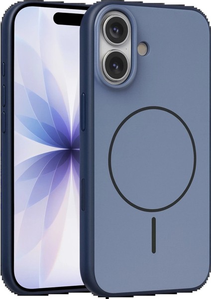 CPT05 Apple iPhone 17 Neva Magsafe Kapak - Lacivert