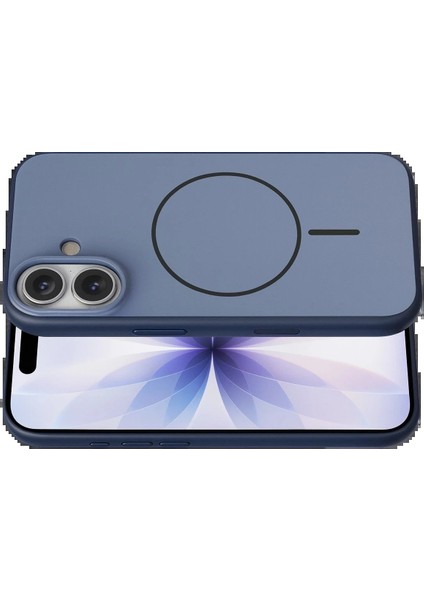 CPT05 Apple iPhone 17 Neva Magsafe Kapak - Lacivert modelleri