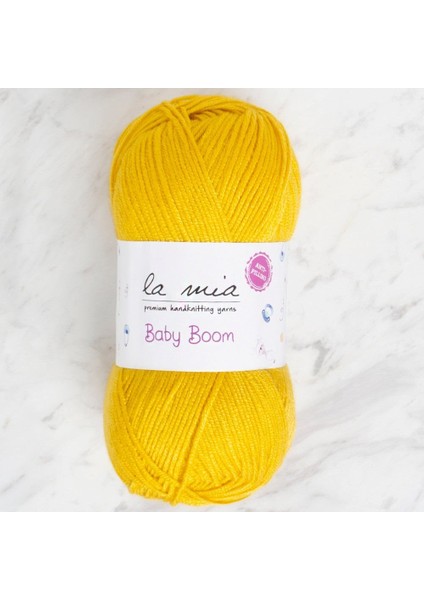 La Mia Baby Boom Sarı El Örgü Ipi - 1321 - 34128
