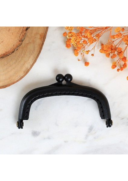 Loren Plastik Cüzdan Klipsi-Siyah