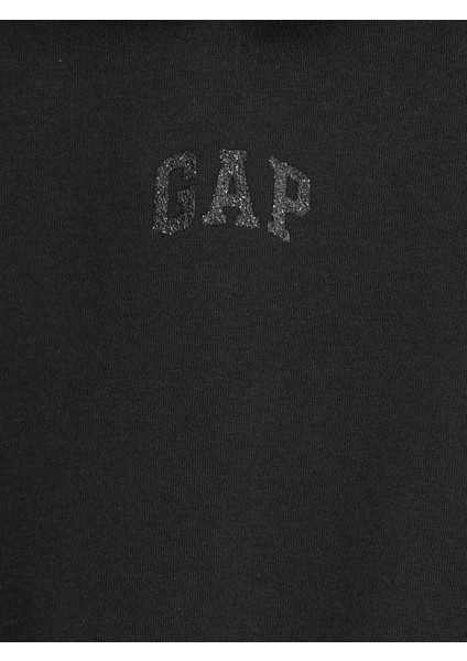 Kız Çocuk Siyah Vintagesoft Gap Logo Sweatshirt fiyatları