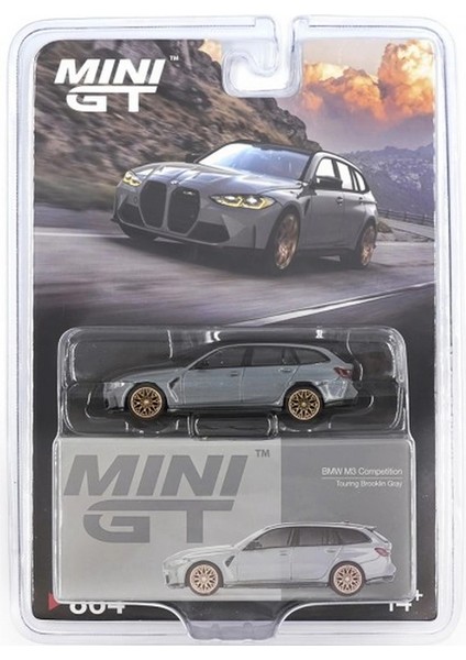 Mini Gt 1/64 Bmw M3 Competition Touring Brooklin Gray