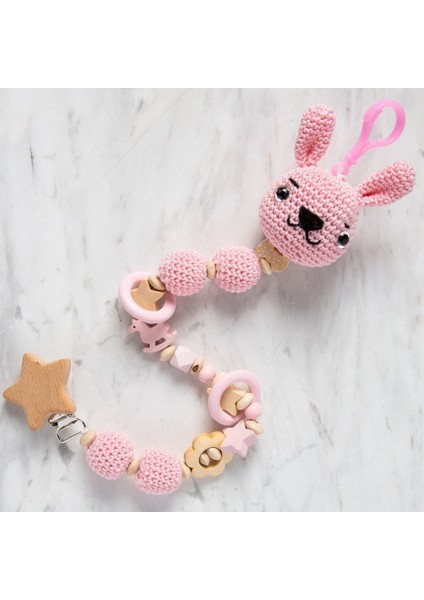 Loren 10 Adet Pembe Yassı Ahşap Boncuk modelleri