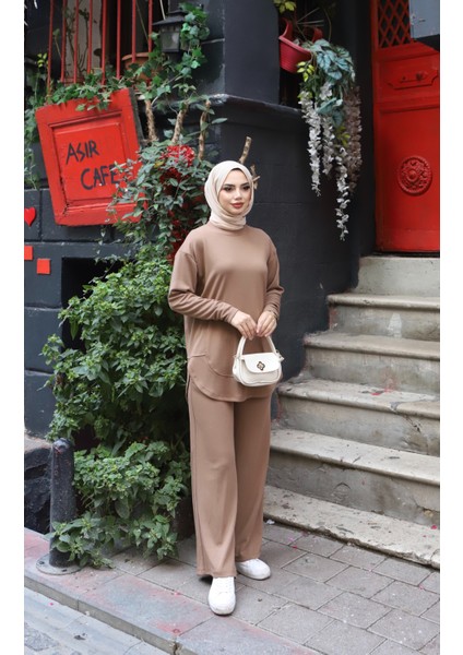 Oval Kesim Modal Pantolonlu Takım fiyatları