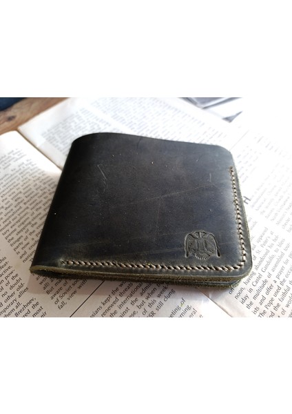 Gerçek Deri Tamamen El Emeği Cüzdan 22CM*8CM * 1 Kağıt Para Alanı 4 Kart Bölmesi Ll2